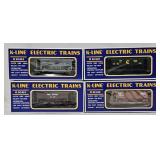 Train-  (4) K-Line O-Gauge Ore Cars (MIB)