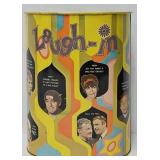 Chein Tin Litho "Laugh-In" Waste Can
