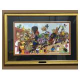 Hanna-Barbera Autographed Animation Art