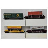 Train - (4) O-Gauge Weaver Freight Cars