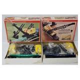 Train - Lionel Flat Cars Kits w/Equipment Loads