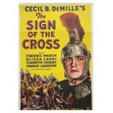 Orig. 1932 "Sign of the Cross" Movie Poster