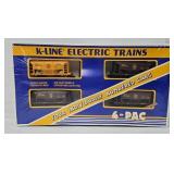 Train-  K-Line O-Gauge Ore Car 4 Pack (MIB)