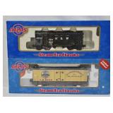 Train - (2) Atlas Big-O O-Gauge Freight Cars
