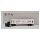 Penjoy 1:64 Die Cast Straub Beer Tractor Trailer