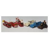 (6) Asst Die Cast Fire Trucks