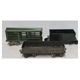 Train - (3) Pre-War Lionel Std Gauge Freight Cars