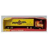 ERTL Pennzoil Truck and Trailer Toy