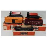 Train - (5) Lionel O-Gauge Freight Cars w/OB