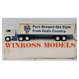 1977 Winross Old Style Beer Tractor Trailer
