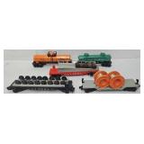 Train - (5) Post War Lionel O-Gauge Freight Cars