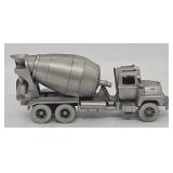 Precision Pewter Mack Concrete Mixer Desk Model