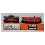 Train - (2) Post War Lionel O-Gauge Cabooses