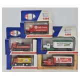 (5) AHL 1:64 Die Cast Promo Trucks (MIB)