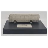 Buffalo Road Imports Pewter Mack Tour Bus Model