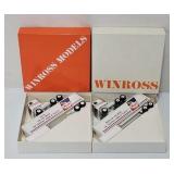 (2) Winross Die Cast Mack Truck Tractor Trailers