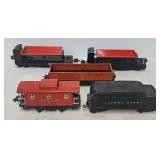 Train - Lionel Tender, Caboose & (3) Freight Cars