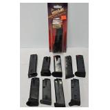 (10) Asst Hand Gun Magazines
