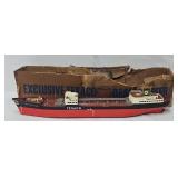 Texaco Toy Oil Tanker Ship w/OB