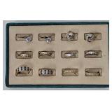 (6 Sets) Designer Sterling Silver Earrings