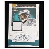 2004 Fleer Cuts & Glory McNabb Jersey & Auto Card