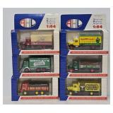 (6) AHL 1:64 Die Cast Promo Trucks (MIB)