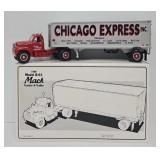 1st Gear Die Cast Chicago Express Tractor Trailer