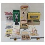 Lot Asst Model Train Layout Accessories