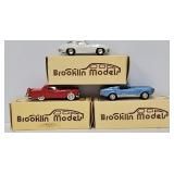 (3) Brooklyn 1:43 Die Cast Model Cars (MIB)