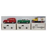 (3) Ertl Die Cast Beer Promo Coin Banks (MIB)