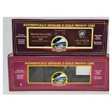 Train - (2) MTH O-Gauge Freight Cars (MIB)
