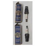 (2) Vintge Champion Spark Plugs in Box -