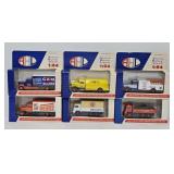 (6) American Highway Legends 1:64 Die Cast Trucks