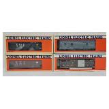 Train - (4) Lionel O-Gauge Freight Cars