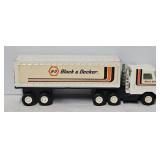 Japan Buddy-L Pressed Steel Mini B&D Tractor Trail
