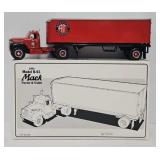 1st Gear 1:34 Die Cast Mack B-61 Tractor Trailer