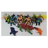 (18 pcs) 1980ï¿½s MOTU He-Man Toys