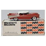 Western Models 1:43 Die Cast 1957 Chevy Bel-Air