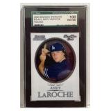 2005 Bowman Sterling Andy Laroche Rookie Card