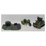 (3) 1980ï¿½s Hasbro GI Joe Toys