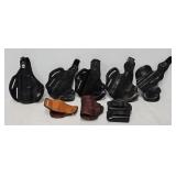 (8) Leather Pistol Holsters