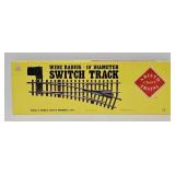 Train- Aristo Craft #30370 RH Manual Switch Track