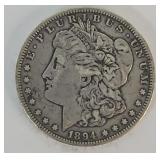 Coin - 1894O Morgan Silver Dollar
