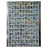 1982T Uncut Sheet of (132) Baseball Cards -