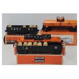 Train - (4) Post War Lionel O-Gauge Freight Cars