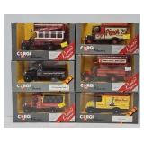 (6) Asst Die Cast Corgi Classics Vehicles