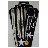 Designer Silver Tone Jewelry