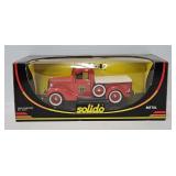 Solido Prestige 1:18 Die Cast Ford Pompiers Truck