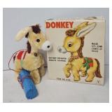 c1960 Yone Japan #248 Battery Op Donkey