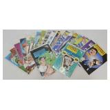(24) Baseball Comic Books